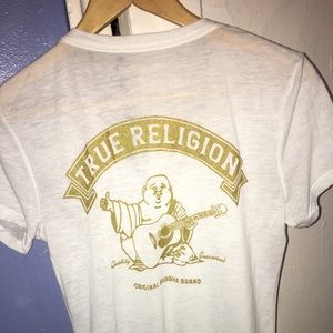 True religion v neck